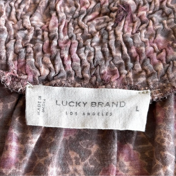 Lucky Brand Pink Floral Blouse - Picture 8 of 16